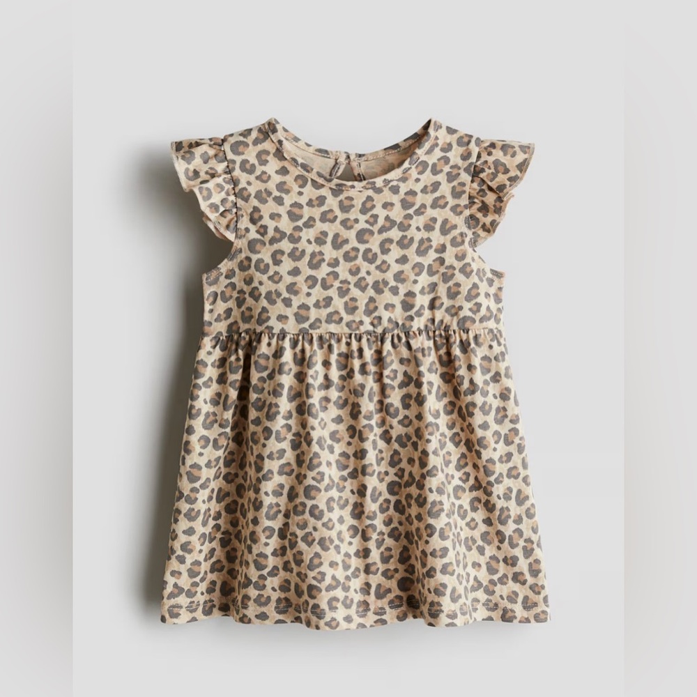H&M Printed Cotton Dress